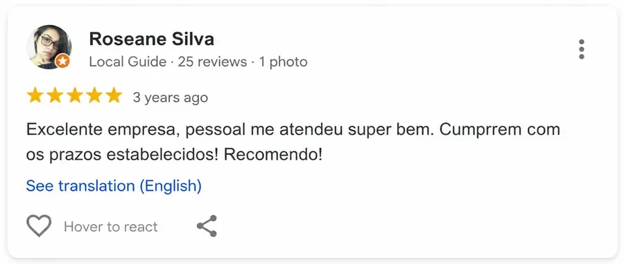Depoimento de cliente Divulguei